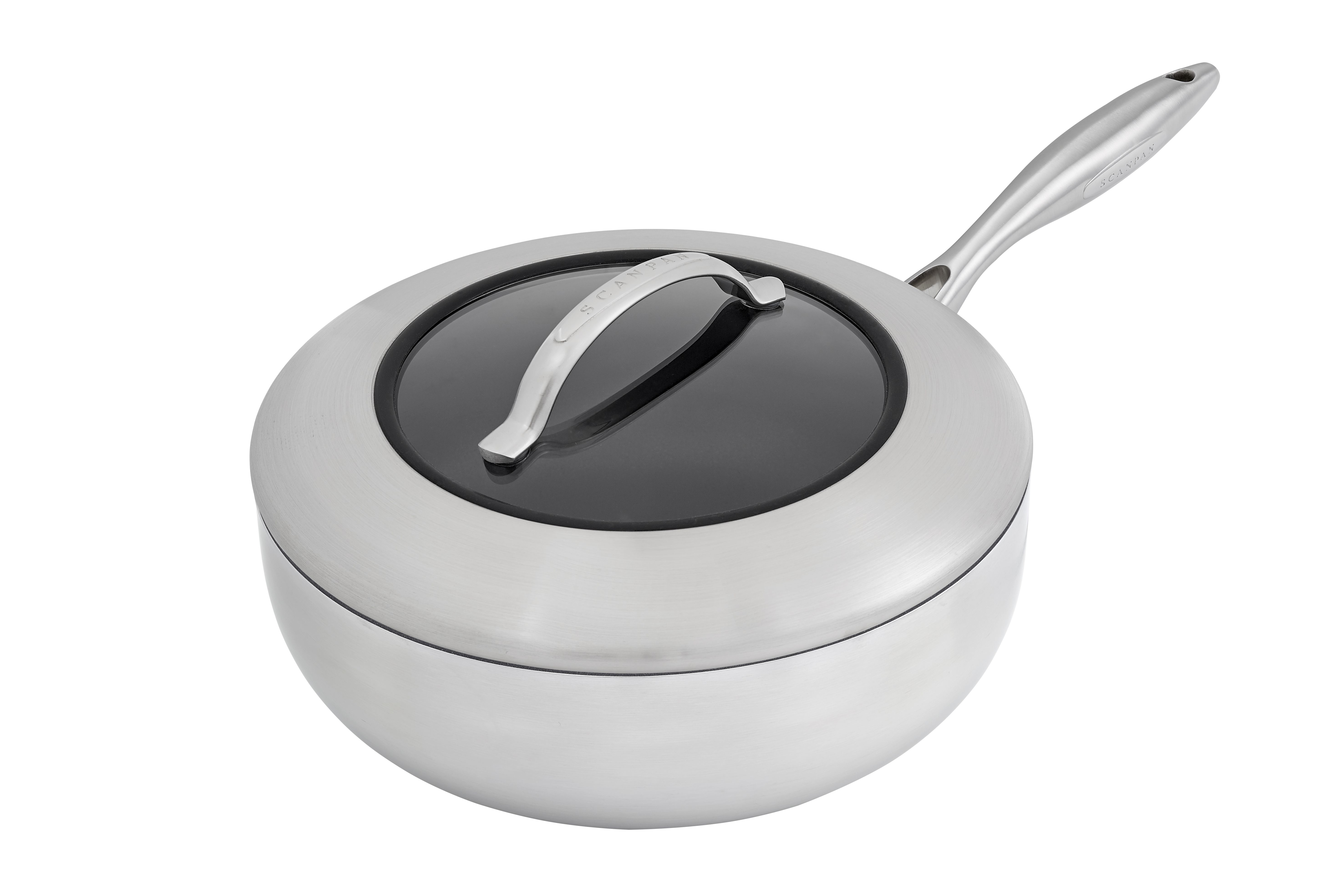 3.7L Deep Sauté Pan w.Lid - CTX