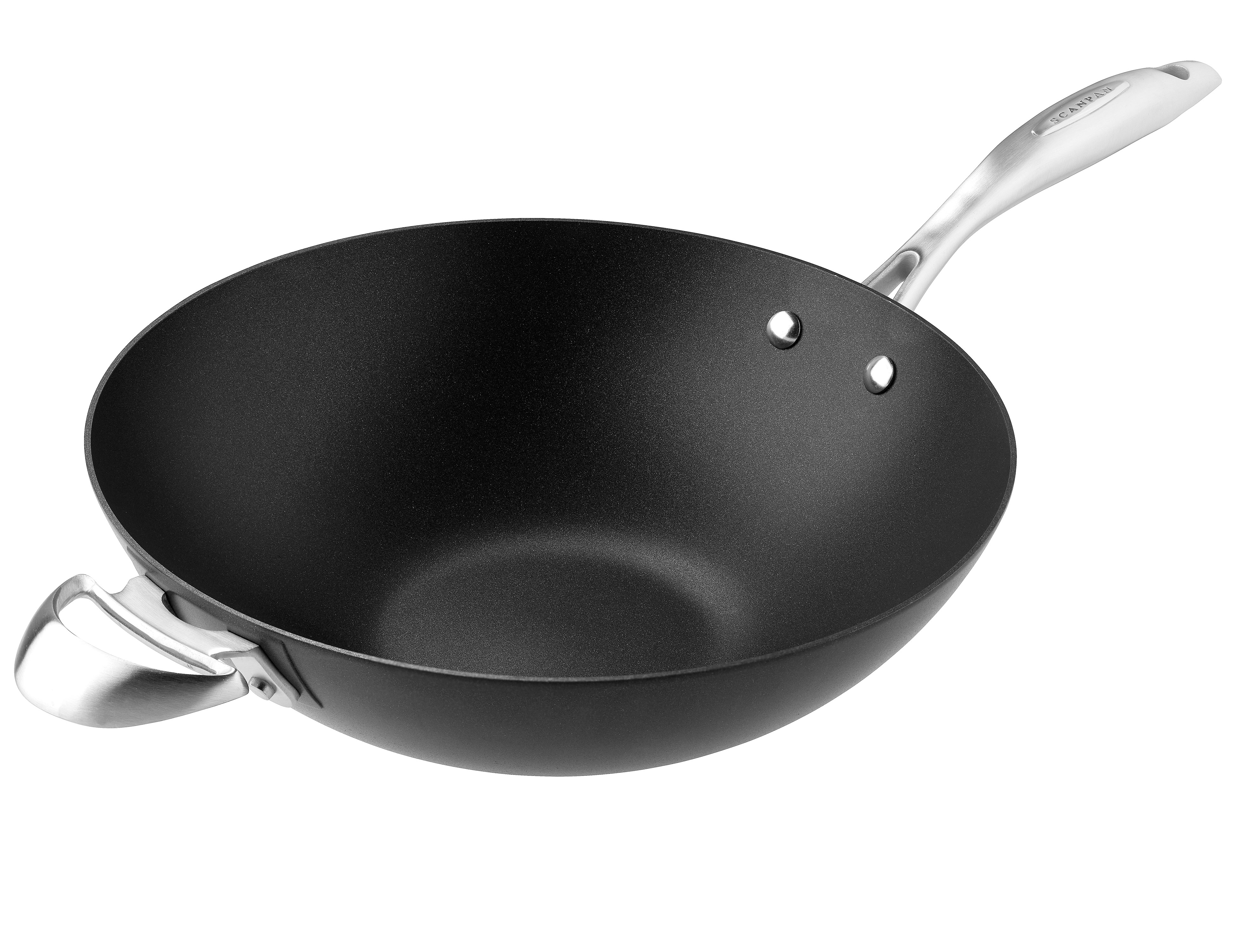 WOK IN CAST IRON WITH LID D37 -COOKING UTENSIL