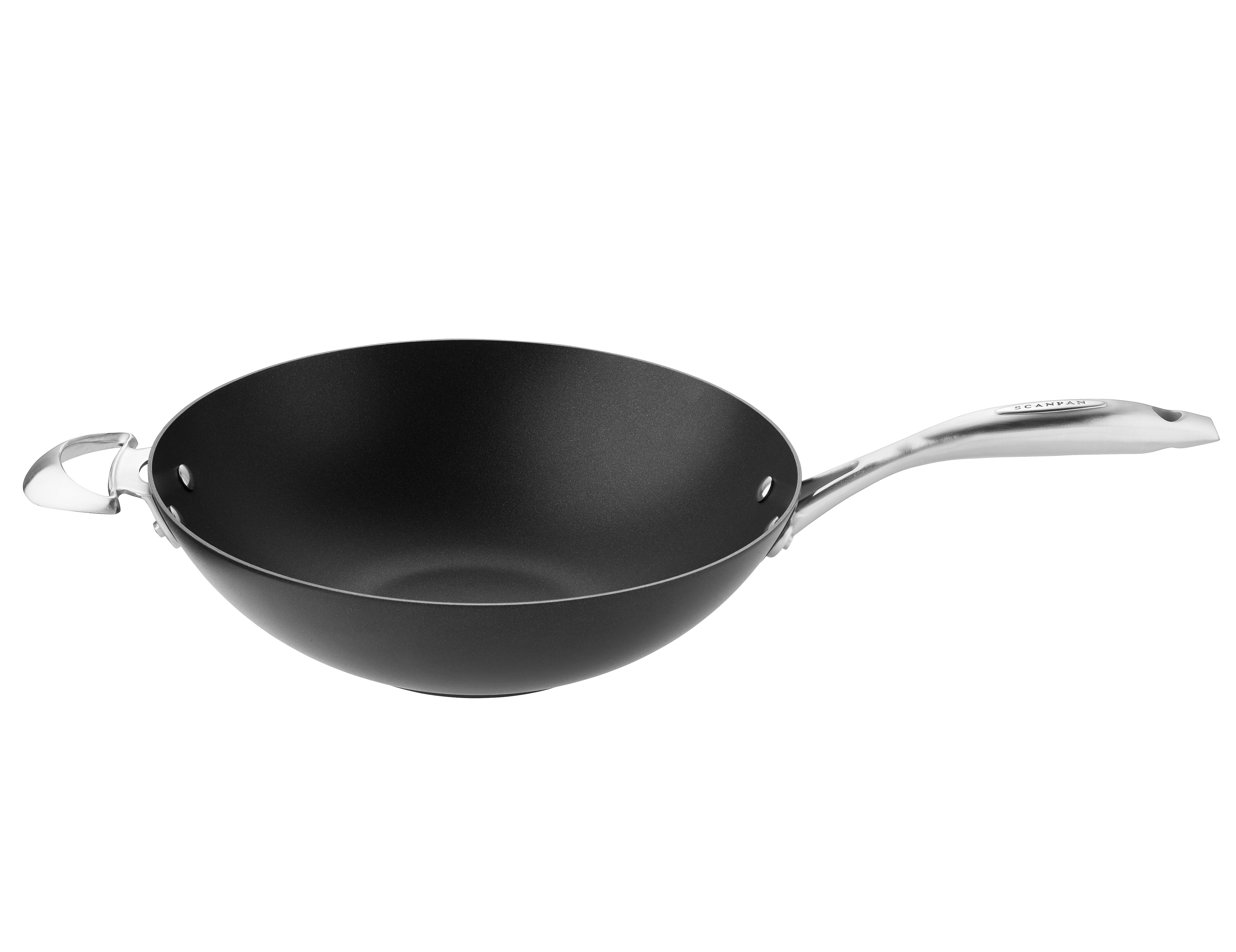 Scanpan - HaptIQ Non-stick Wok - 32 cm (12.5) l Crème - Boutique Crème