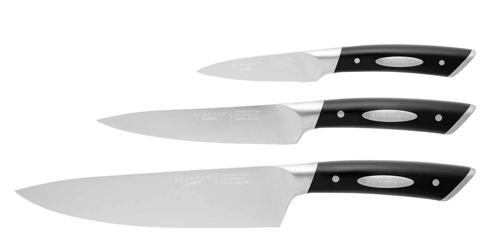Knivsett 3 kniver- Classic