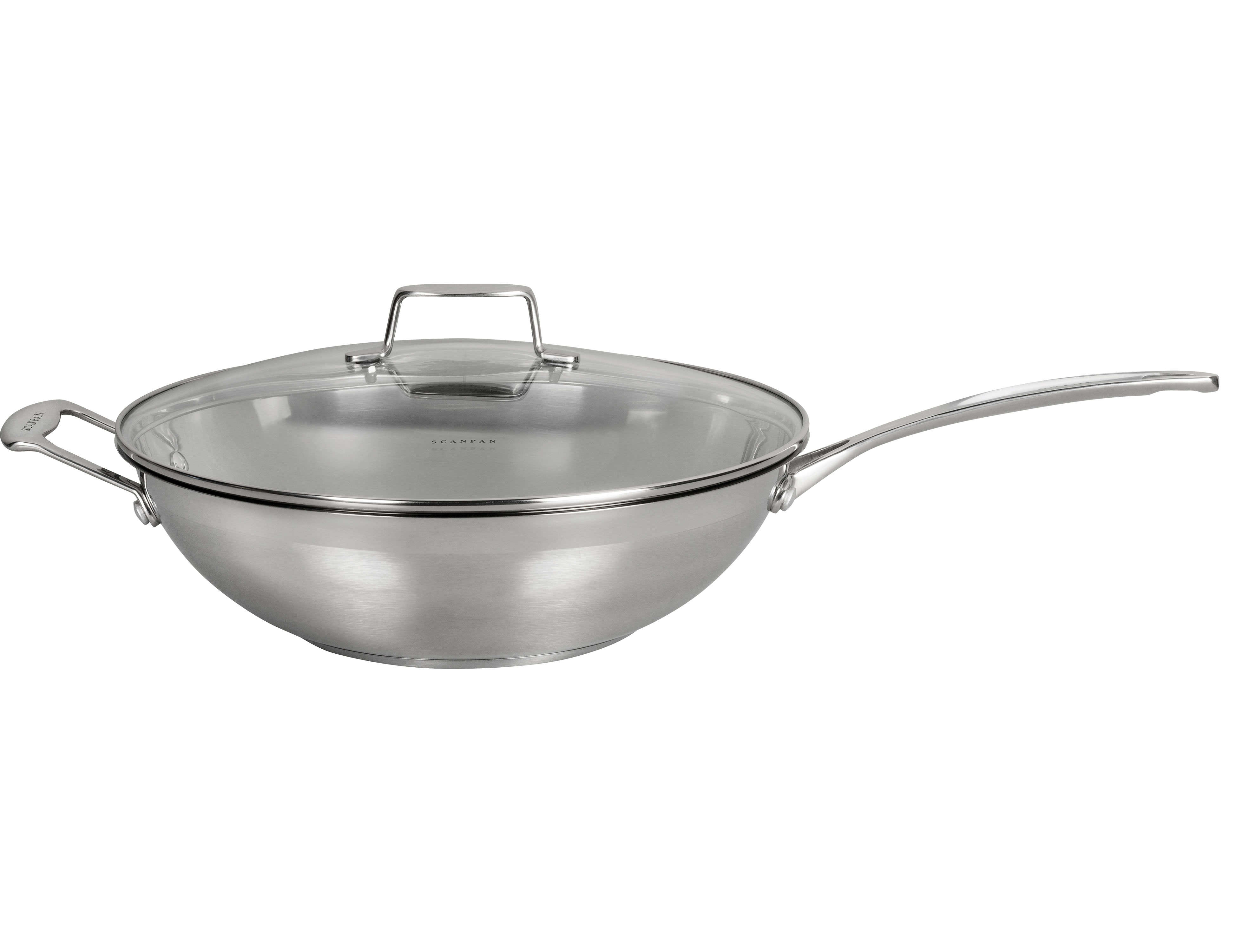 SCANPAN Impact padella wok con coperchio, 32cm  Fare acquisti  vantaggiosamente su